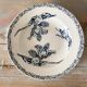 Luneville Tulips ironstone soup plates