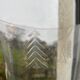 Daum vase, crystal blown and worked hot