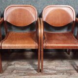 According to Tatra Pravenec: Set of 6 modular armchairs, 20th century