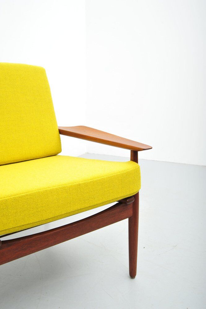 Danish Teak armchair by Glostrup, 1950s
