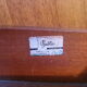 Mid Century Butilux Teak Headboard