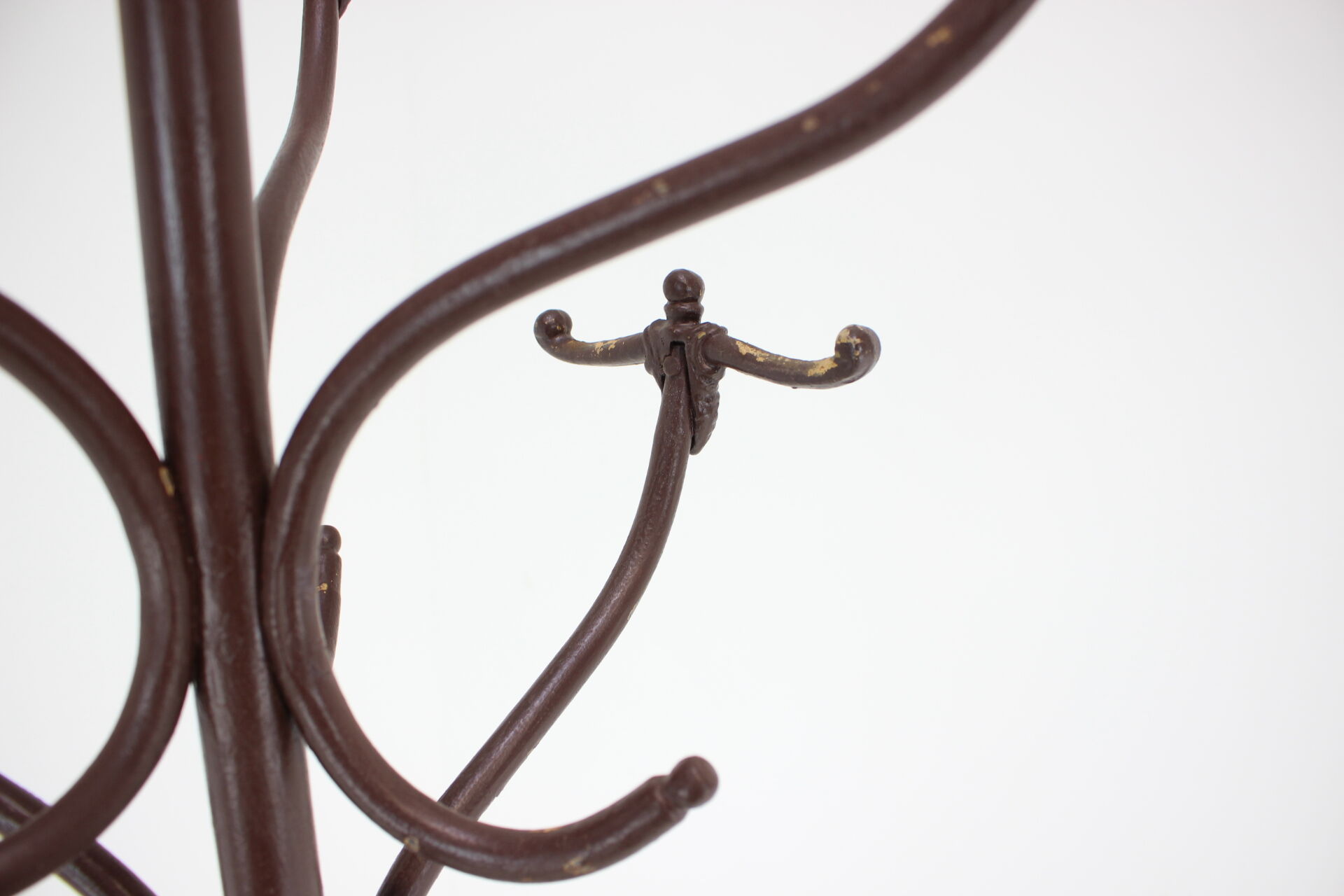 Antique Cast Iron Coat Rack, 1920s