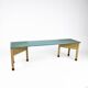 Table d'Appoint en Bambou et Verre, 1970s