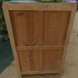 Furniture with an art deco door with 2 solid wood interior shelves – Completely revamped