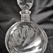 Large Art Deco crystal spirit decanter