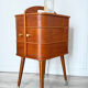 Table de chevet vintage style scandinave