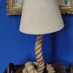 Lampe en corde année 60