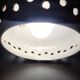 Glazed ceramic pendant light, West Germany 1960-70