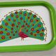 Vintage metal tray