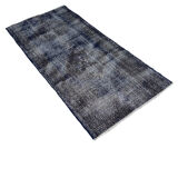 Distressed turkish narrow runner 205 x 96 cm