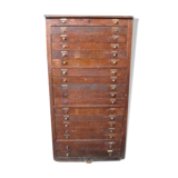 Furniture business multi-tiroirs oak vintage 50