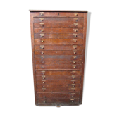 Furniture business multi-tiroirs oak vintage 50