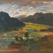 La montagne Sainte Victoire, Robert Fleurent, années 50
