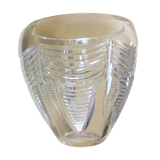 Large Art Deco vase in Baccarat crystal