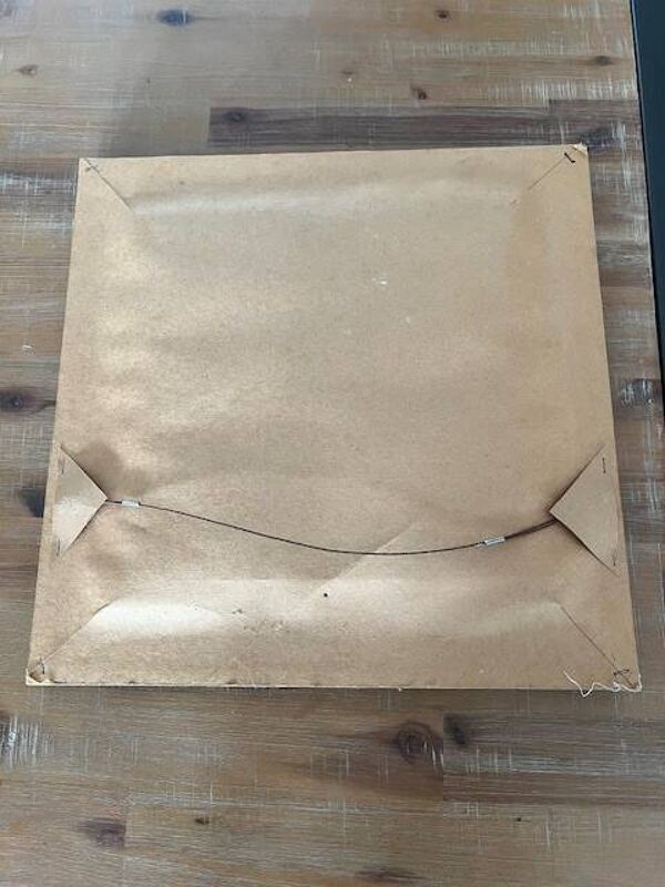 Cadre céramique Iznik Turquie peint à la main