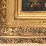 Painting on panel "Spring"