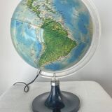 nova rico luminous earth map 1975