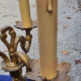 Bronze candelabras