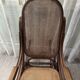 Thonet rattan rocking chair from the 1920s.