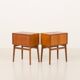 Pair of mid-century teak nightstands, Denmark 1960s