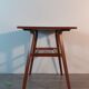 Table d'appoint Drevopodnik Holesov vintage Tchécoslovaque 1960s