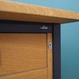 Ash desk, Danish design, 1980s, production: Labofa Møbler
