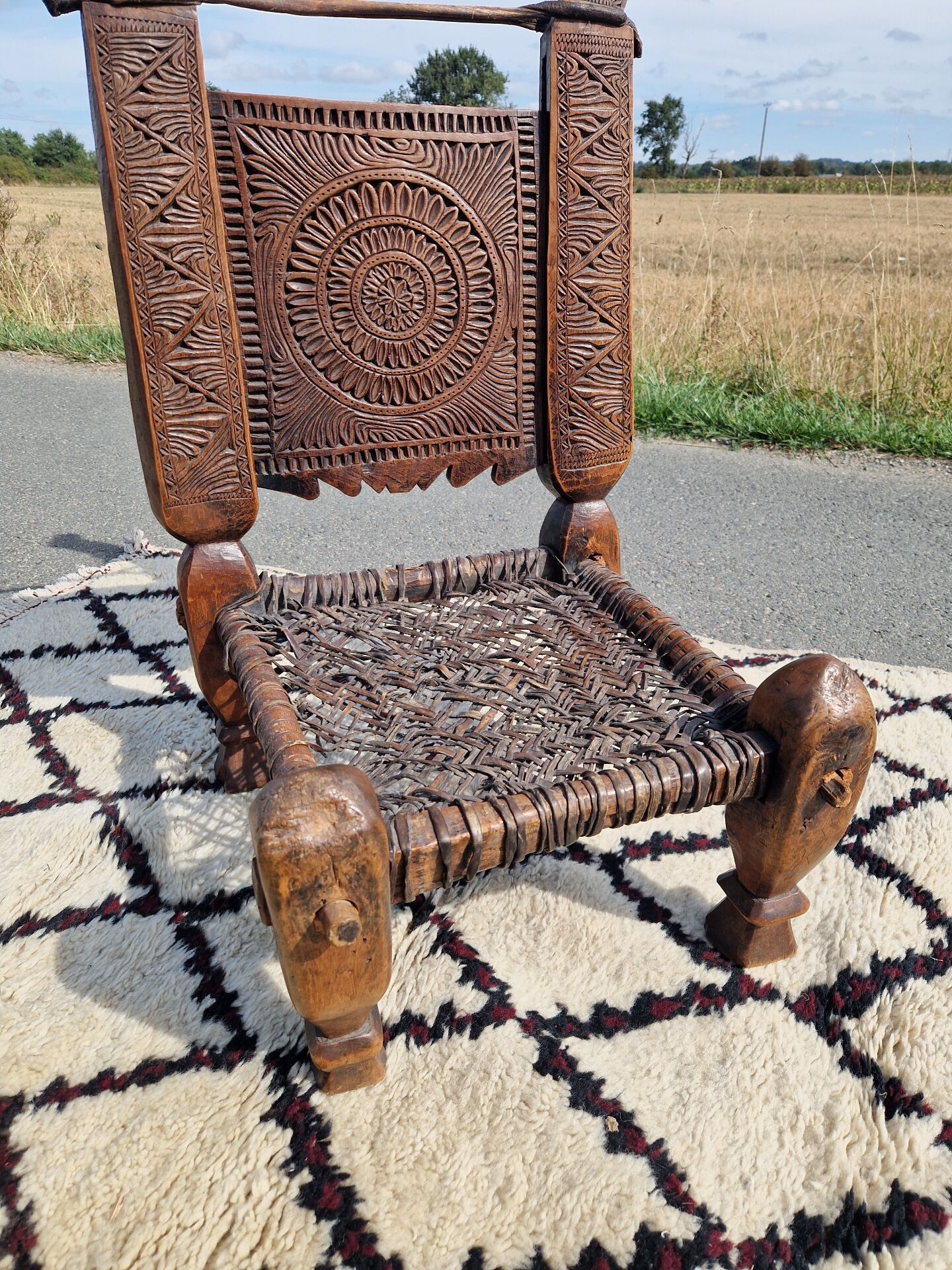 Traditional chair from Pakistan