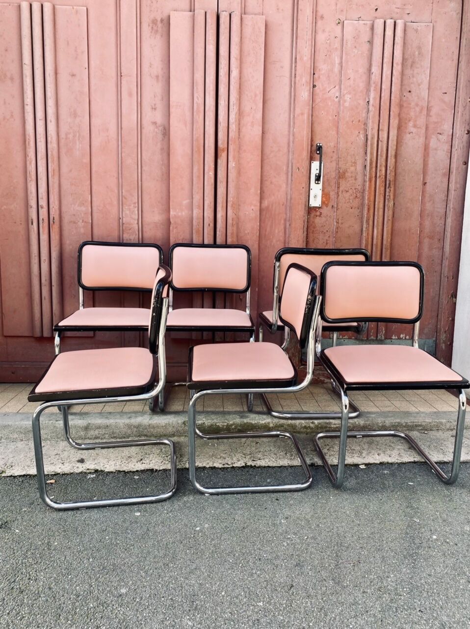 Lot de 6 chaises Cesca B32