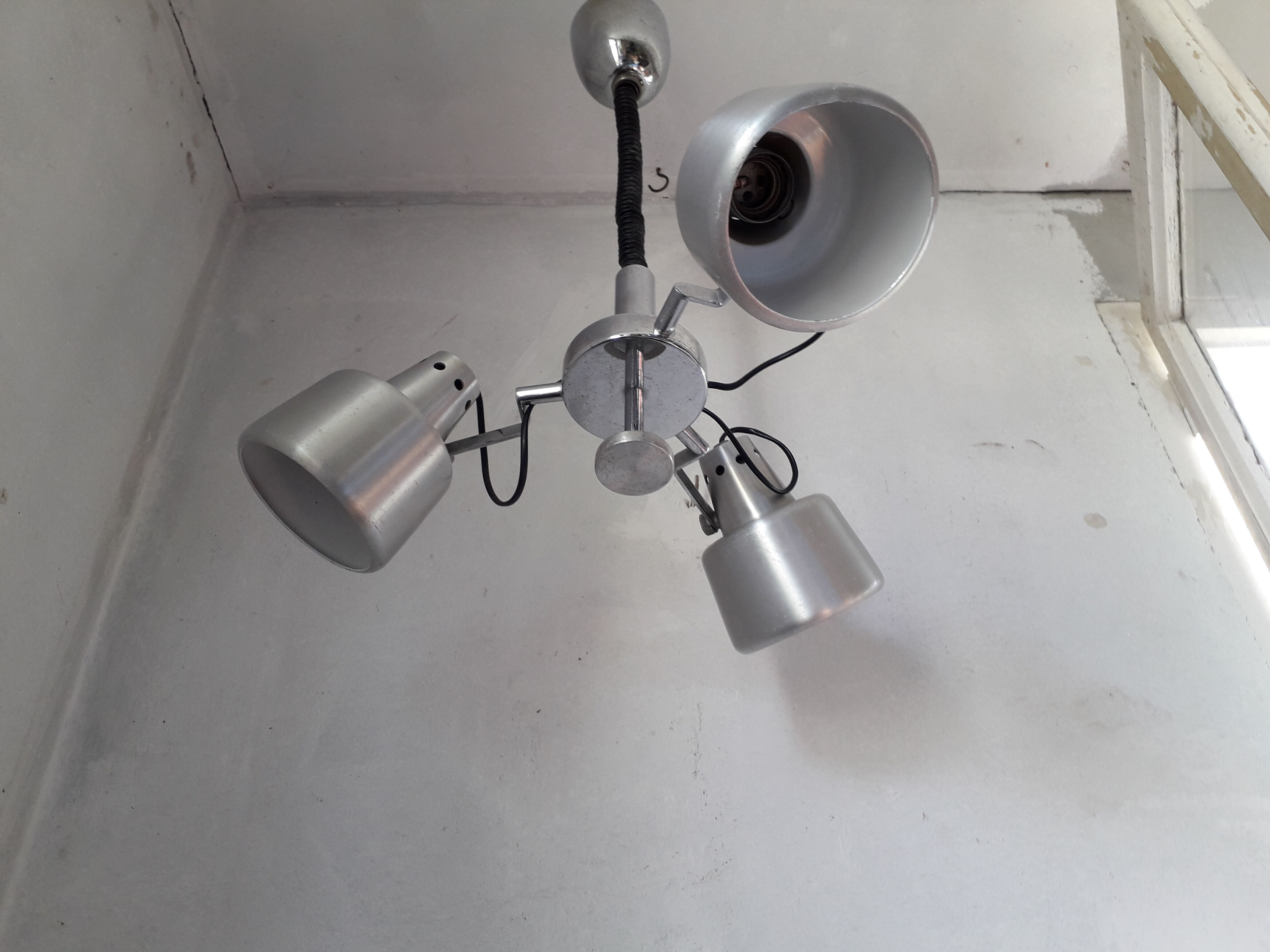 70 years brushed steel hanging