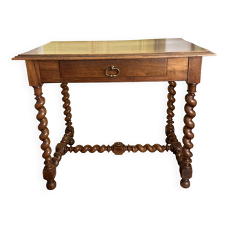 Louis XIII style walnut desk