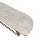 XL vintage wooden bench