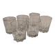 Set of water glasses or vintage spirits