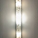 XL Murano glass wall sconce by Hillebrand Leuchten, Germany circa 1960.