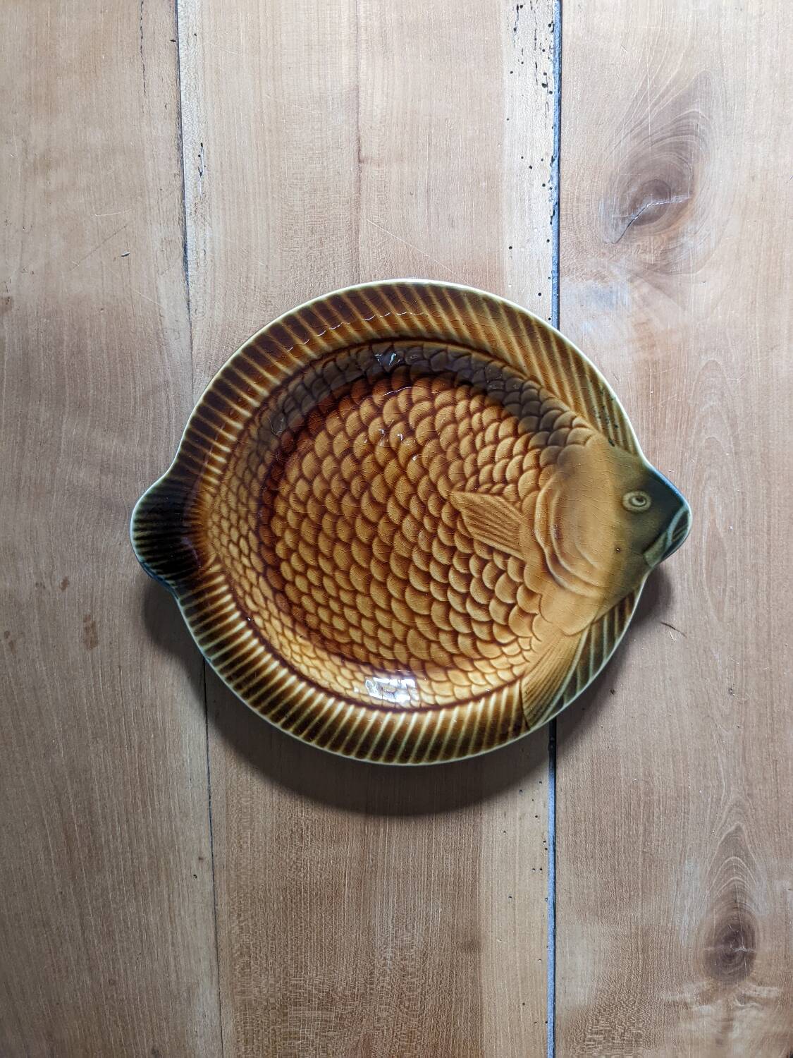 Sarreguemines fish plates and dishes