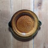 Assiettes et plat poisson Sarreguemines