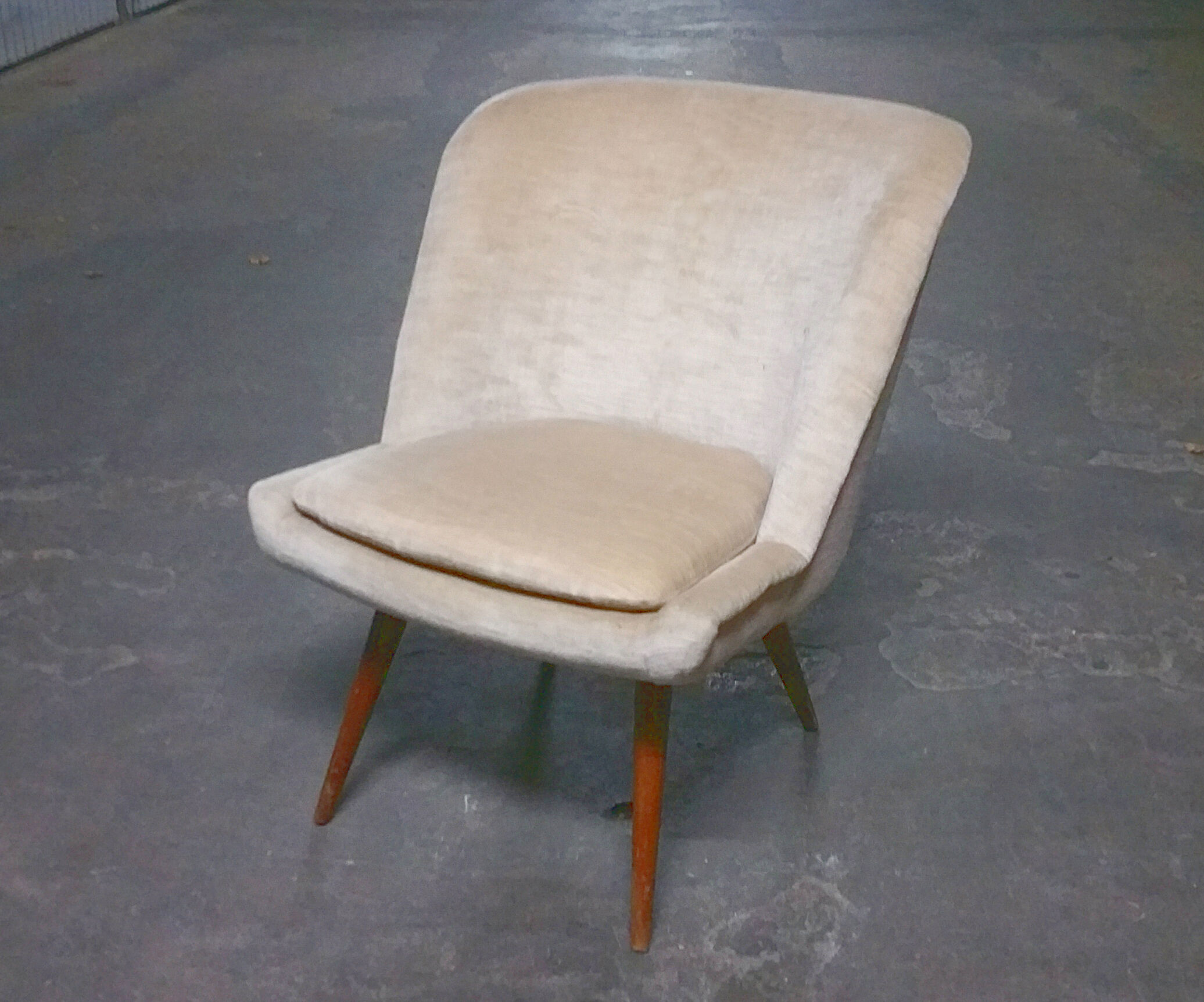 Pair of armchair Chair restored 50-60 years