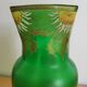 Legras art nouveau vase daisy decor