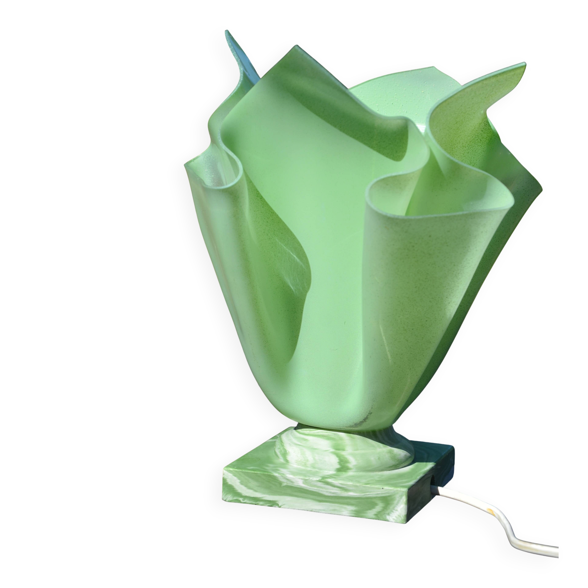 Plexiglass table lamp