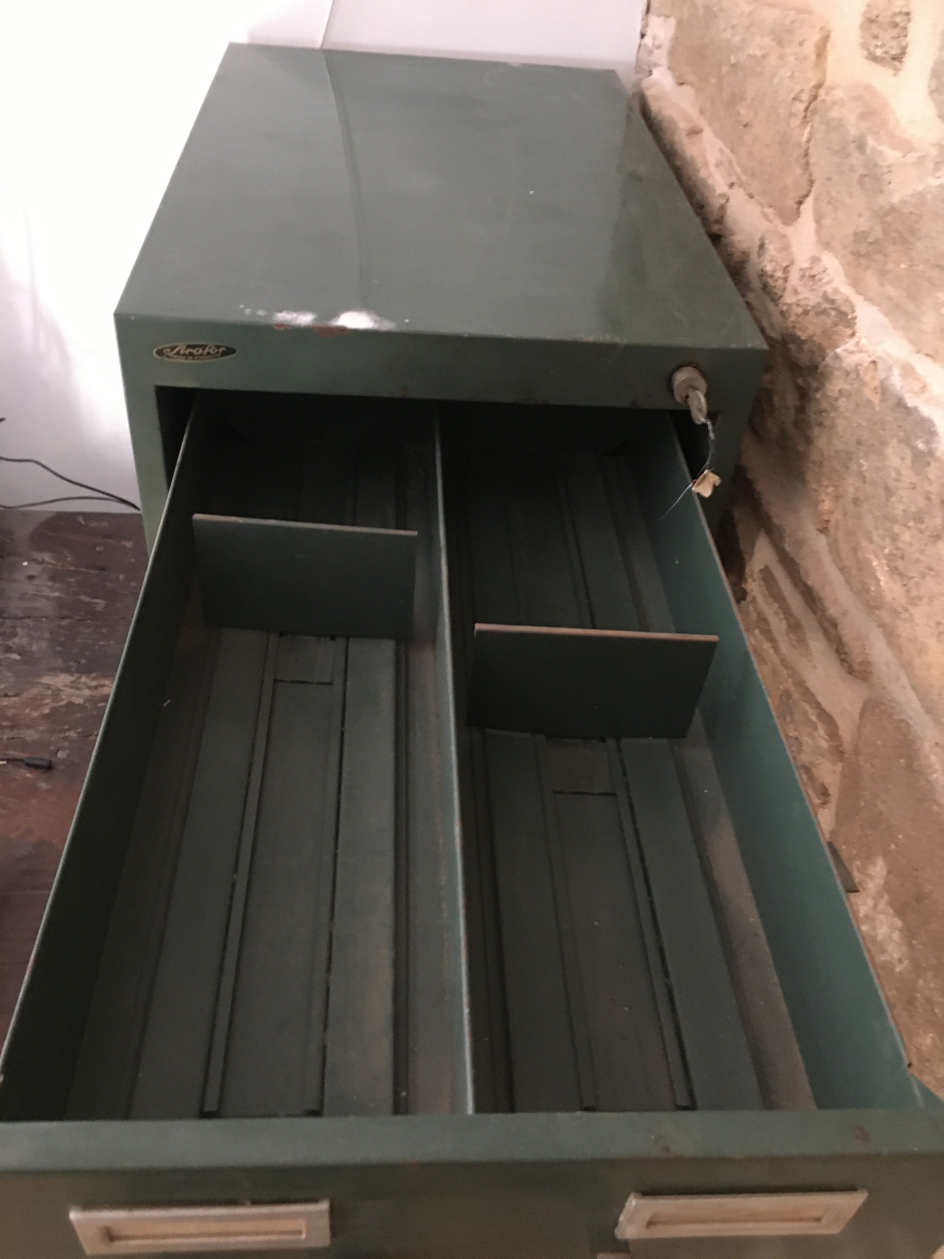 5-drawer Metal drawer shall Strafor, strasbourg forges