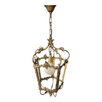 Gilded bronze lantern in Napoléon III style