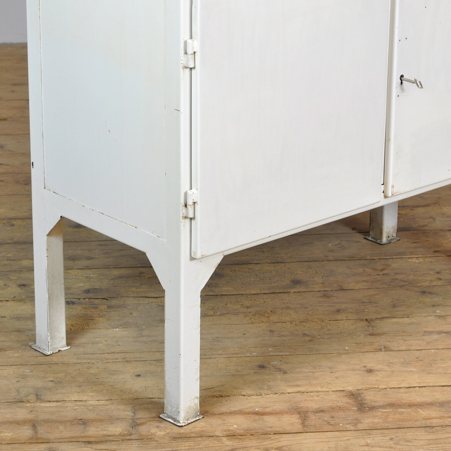 Glass & Iron Medical Cabinet, 1970s