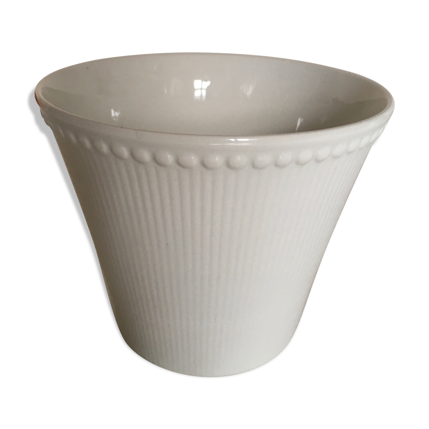 Cache pot Rörstrand sweden 60s tiara by Herta Bengtson 2/2