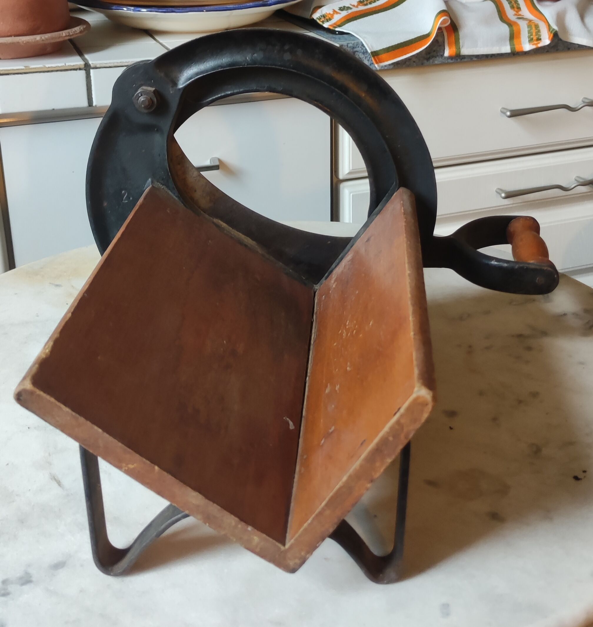 Old raadvad bread cutter, Denmark