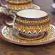 Quimper earthenware service from the 1930s-40s.