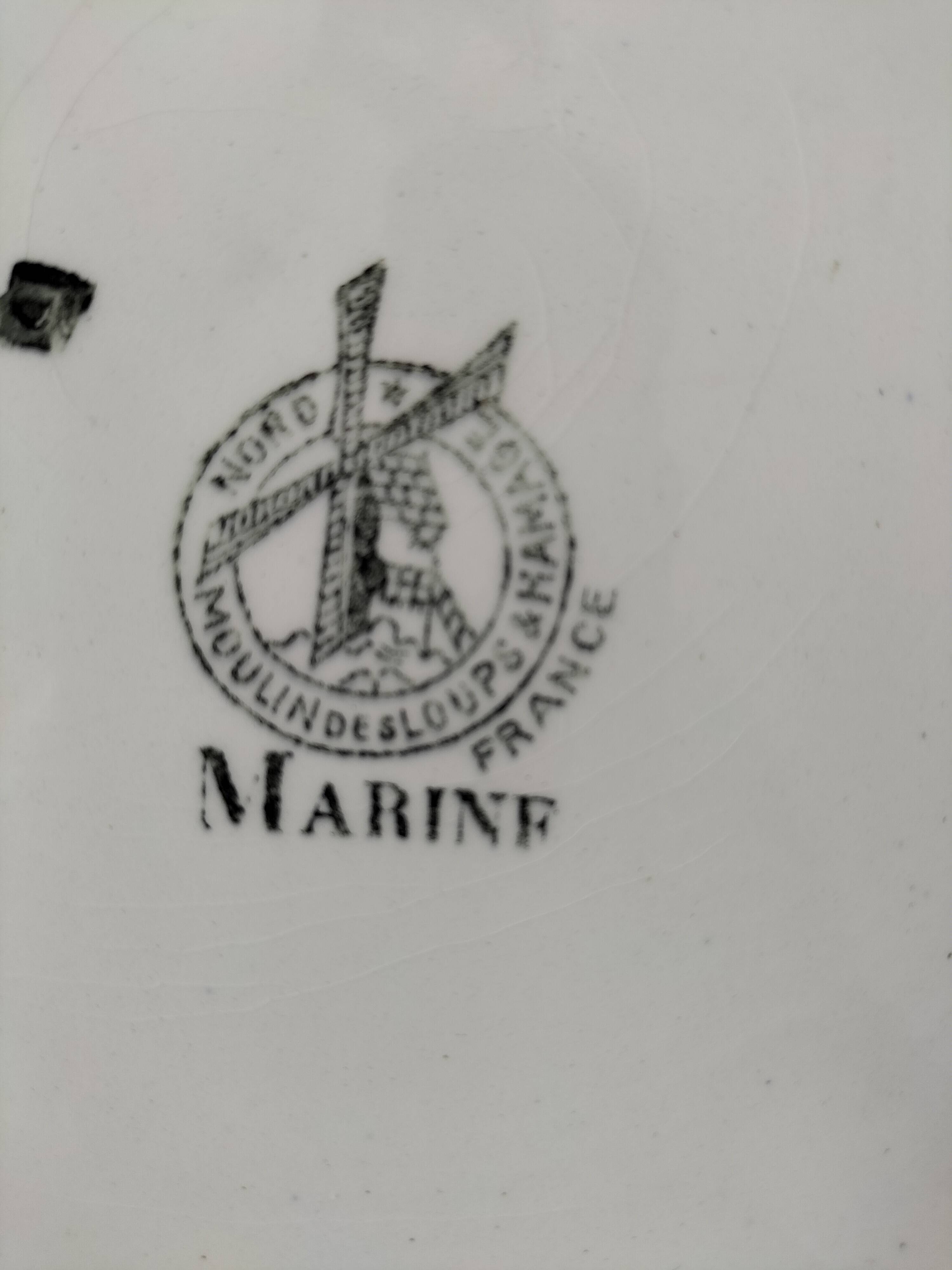 Hamage Moulin des Loups Marine model dish
