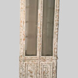 Showcase furniture style lacquered wood XX century