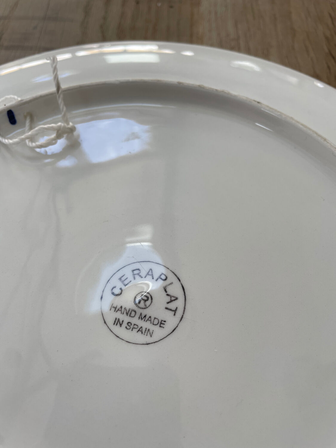 Spanish decorative plate