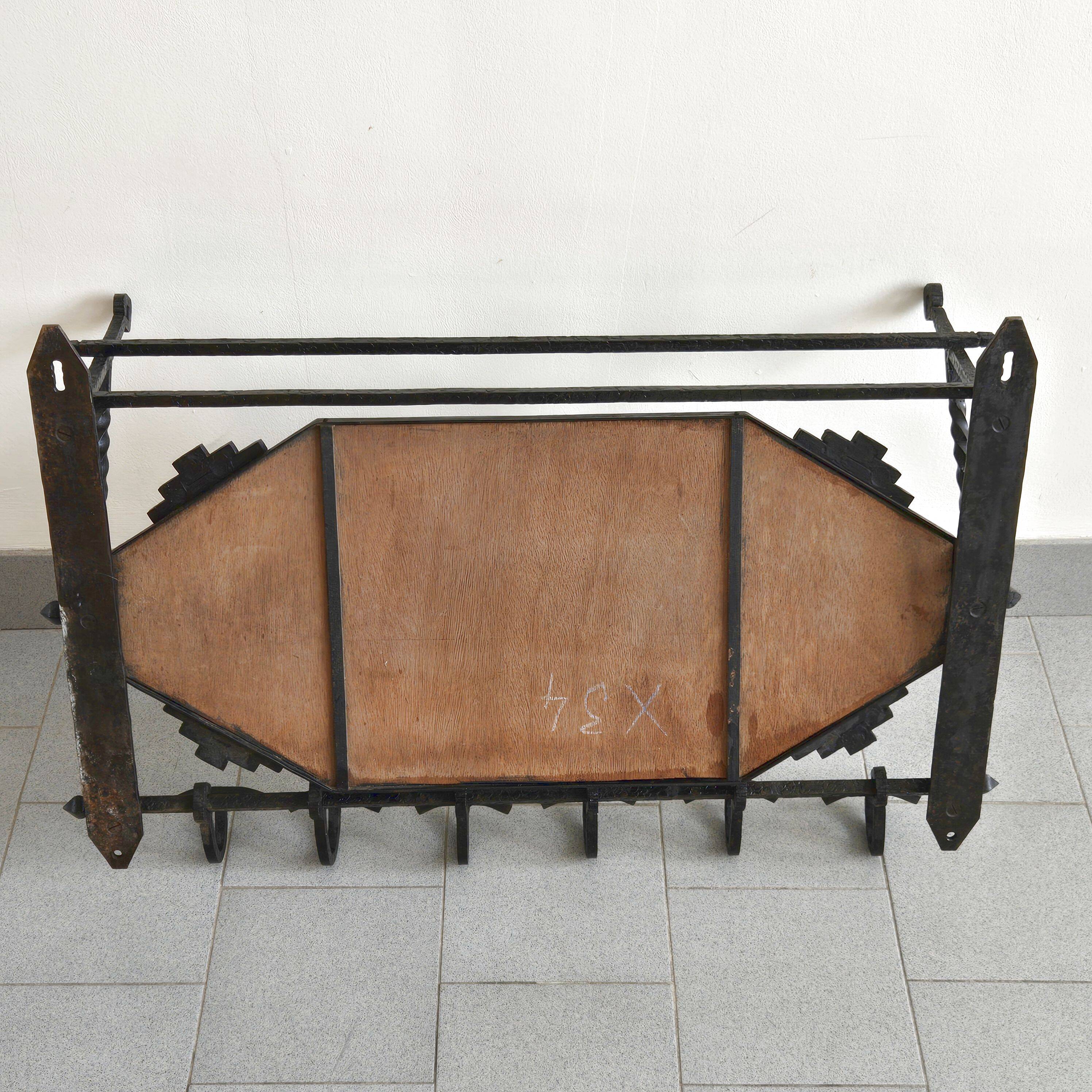 Art Deco coat rack 1920