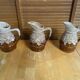Vintage revol barrel-shaped flamed ceramic jug 3/4 litre