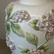 Chaumette Model Hortensias Lamp Base - Barbotine H 40 cm